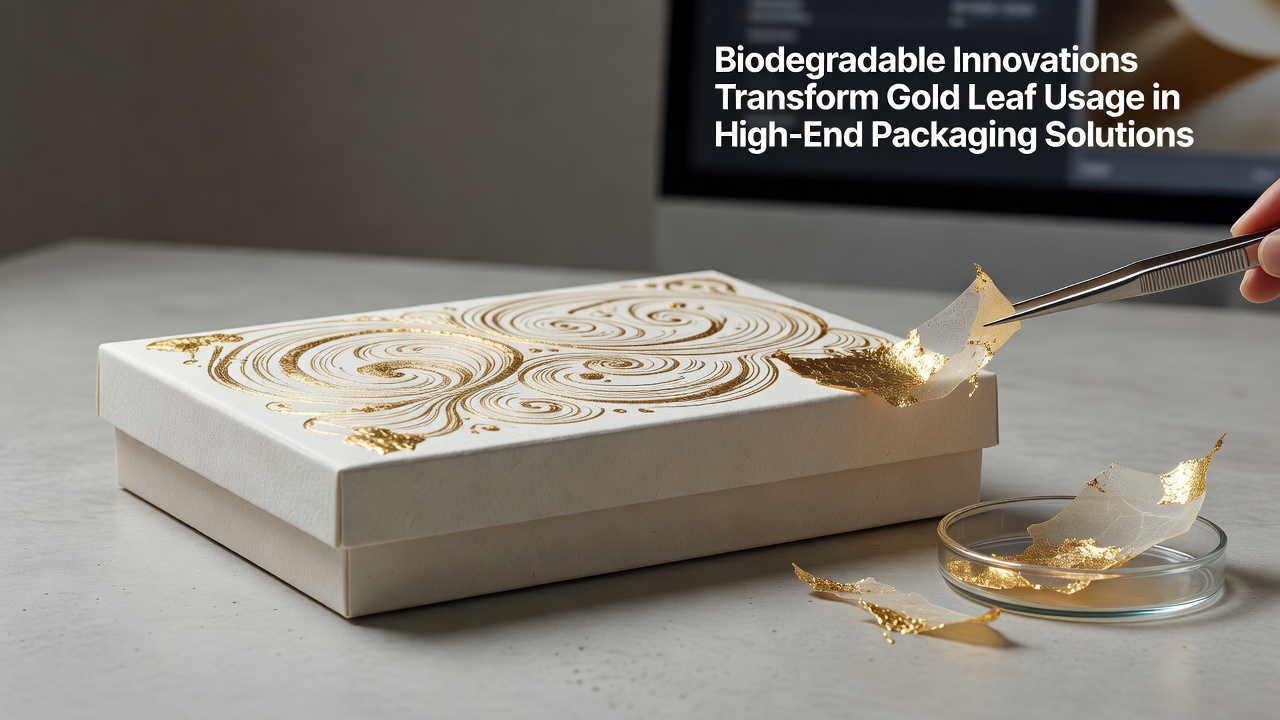 Biodegradable Innovations Transform Gold Leaf Usage in High-End Packaging Solutions